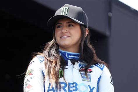 hailie deegan leaked video|Hailie Deegan’s left rear tire explodes early in final stage